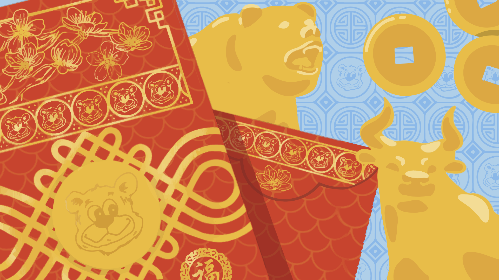 Lunar New Year 2021 Virtual backgrounds