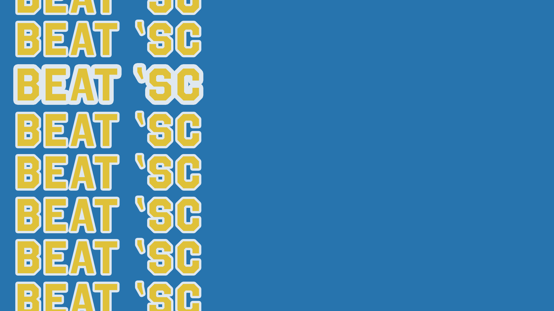 Beat 'SC Blue Zoom Background