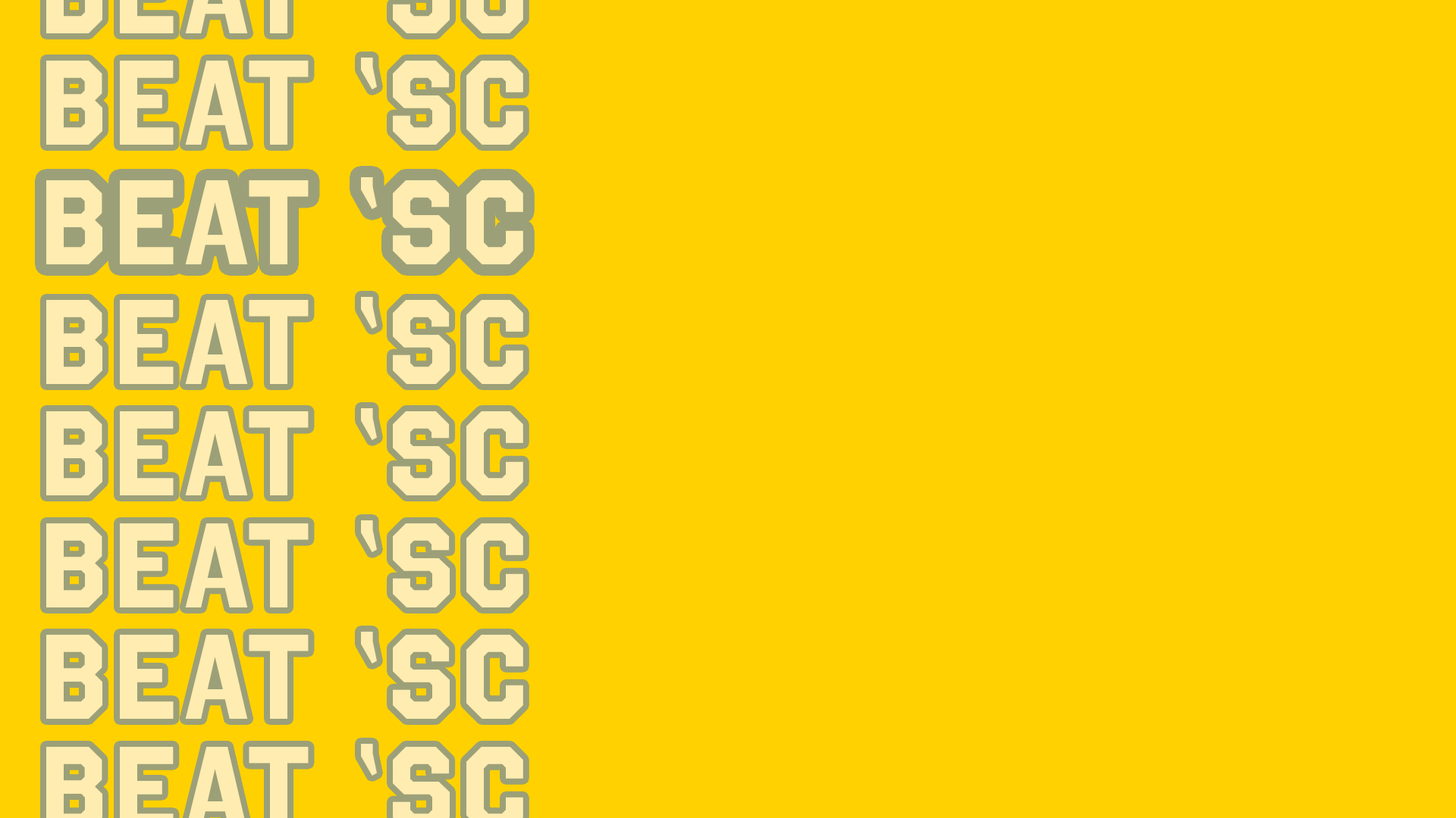 Beat 'SC Yellow Zoom Background